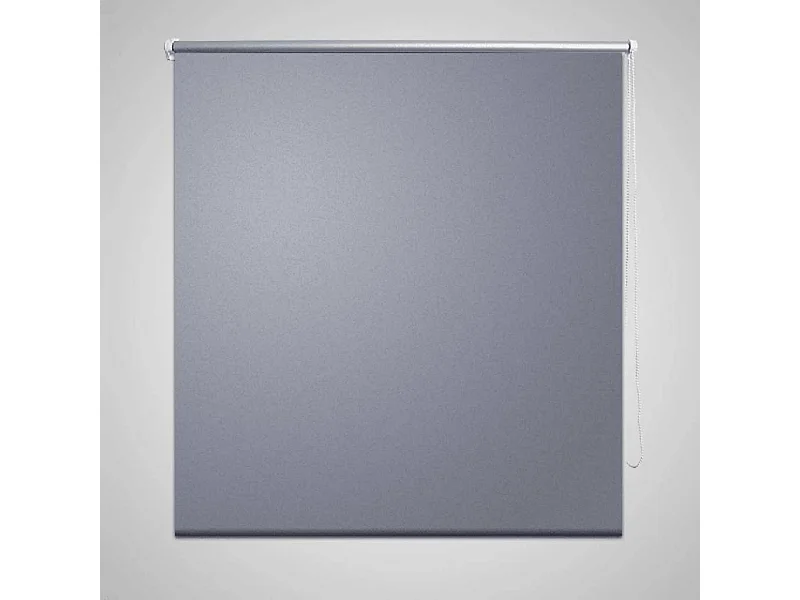 Store enrouleur occultant 100 x 175 cm gris