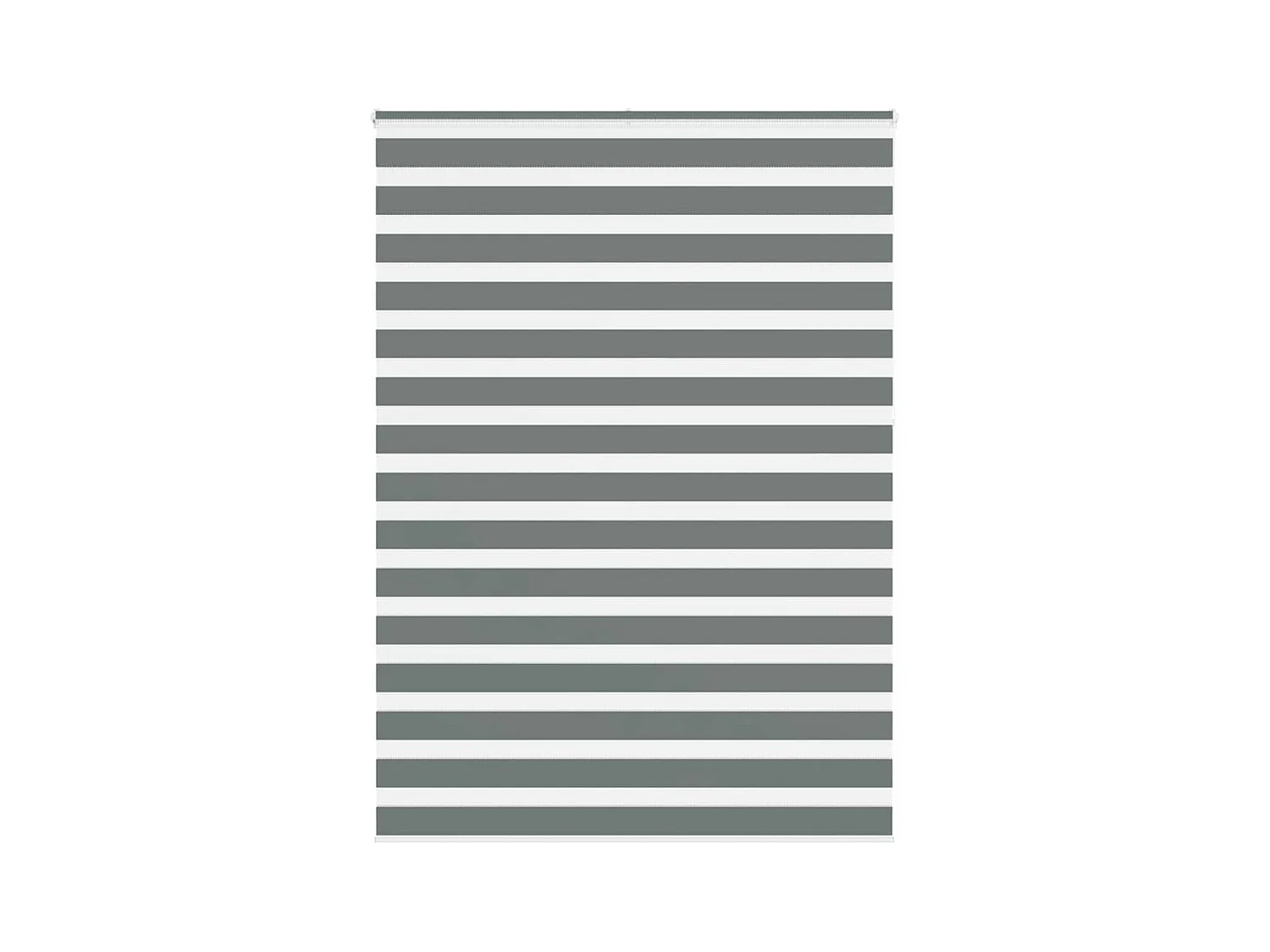 Store zèbre gris foncé largeur du tissu 155,9 cm polyester
