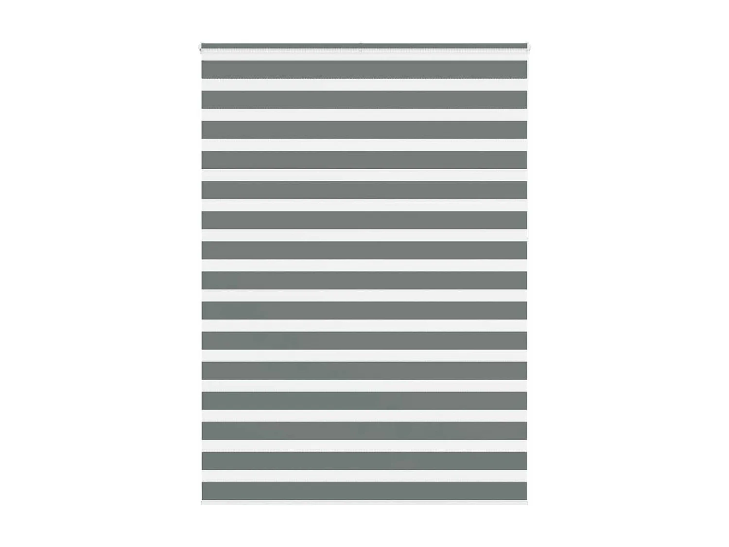 Store zèbre gris foncé largeur du tissu 155,9 cm polyester