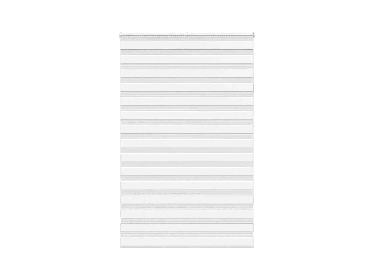 Zebra rolgordijn 140x230 cm stofbreedte 135,9cm polyester wit