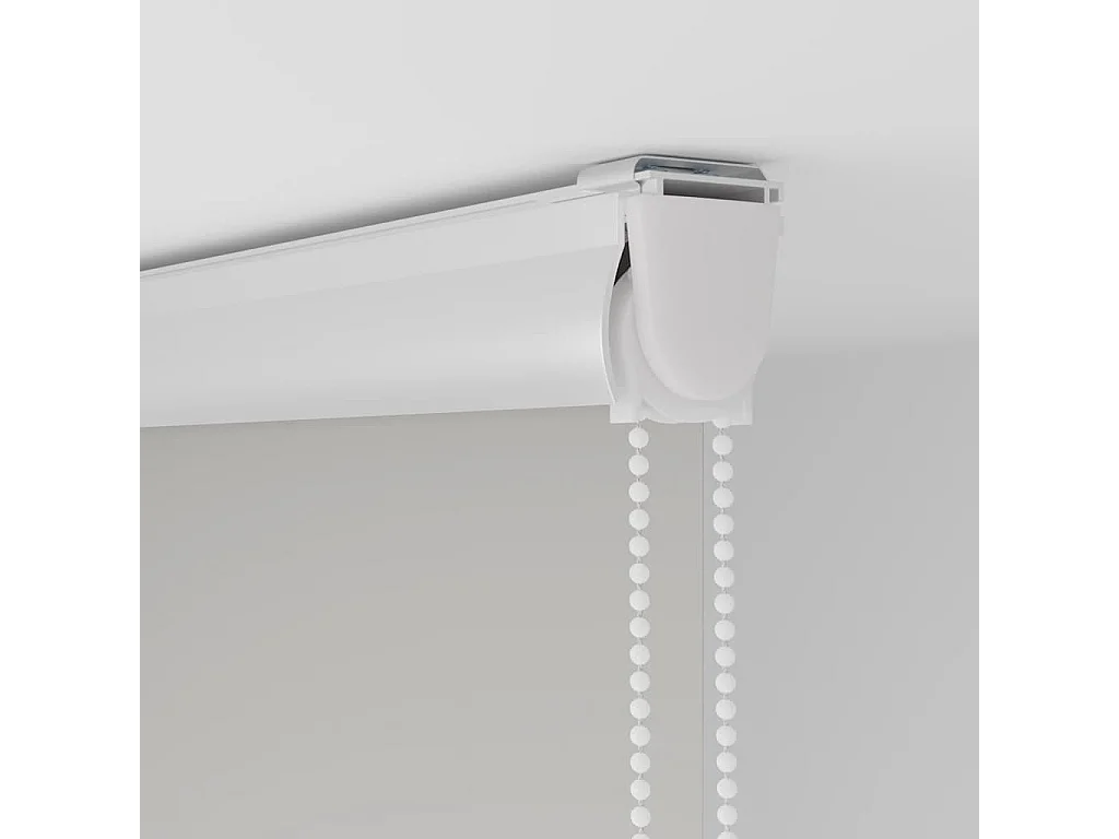 Store enrouleur de douche avec cassette largeur du tissu 86 cm