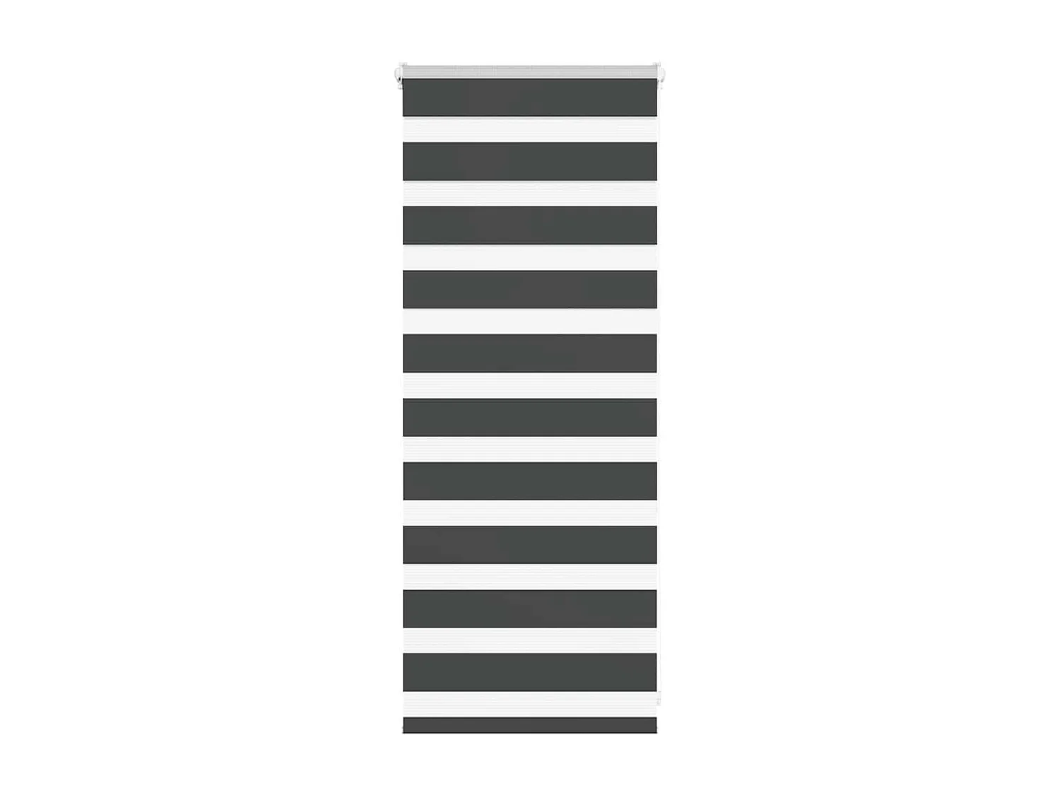 Store zèbre noir 65x100 cm largeur du tissu 60,9 cm polyester