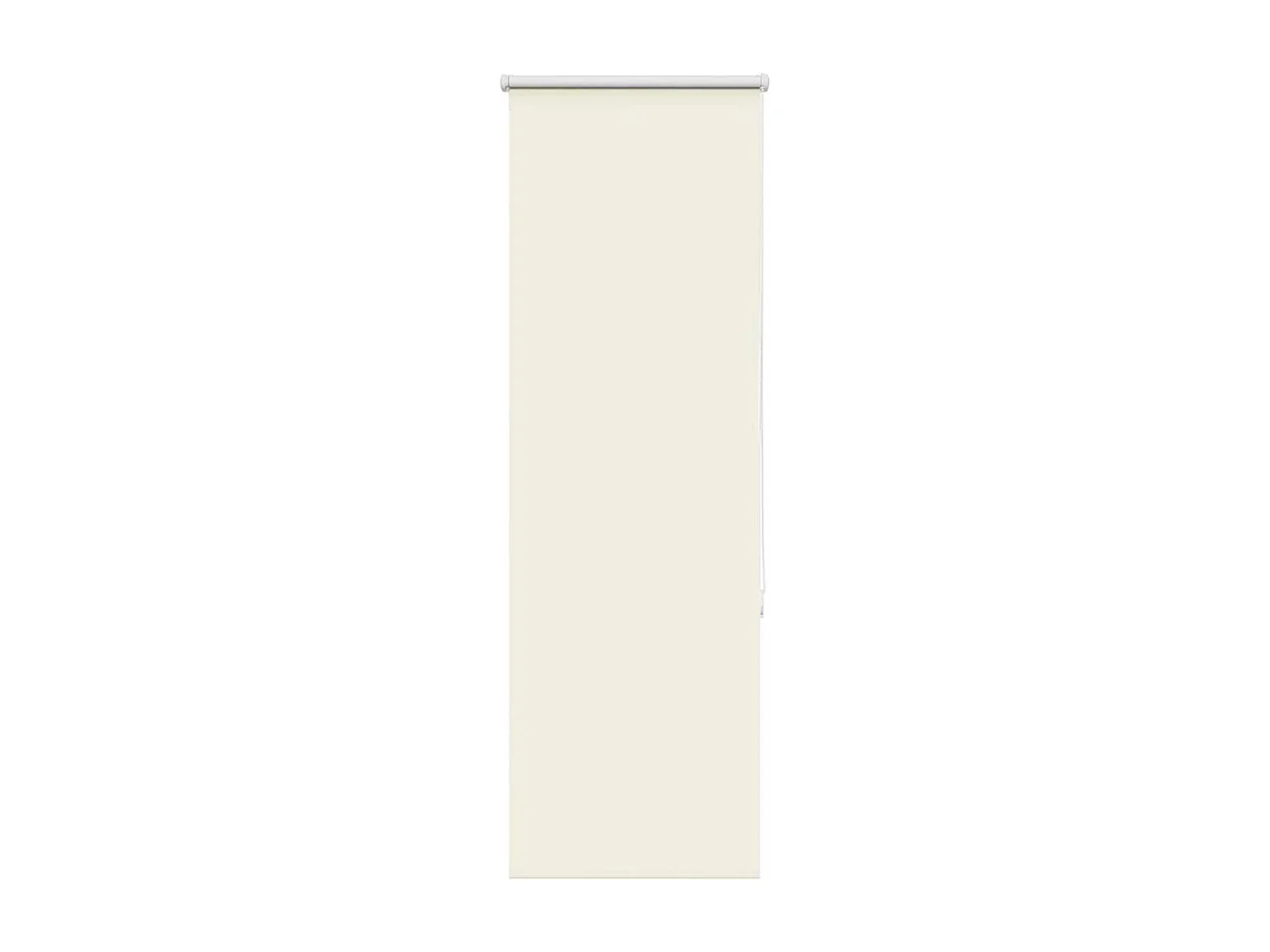 Estor Enrollable Opaco Blanco Roto 55x130cm Tela Ancho 50,7cm