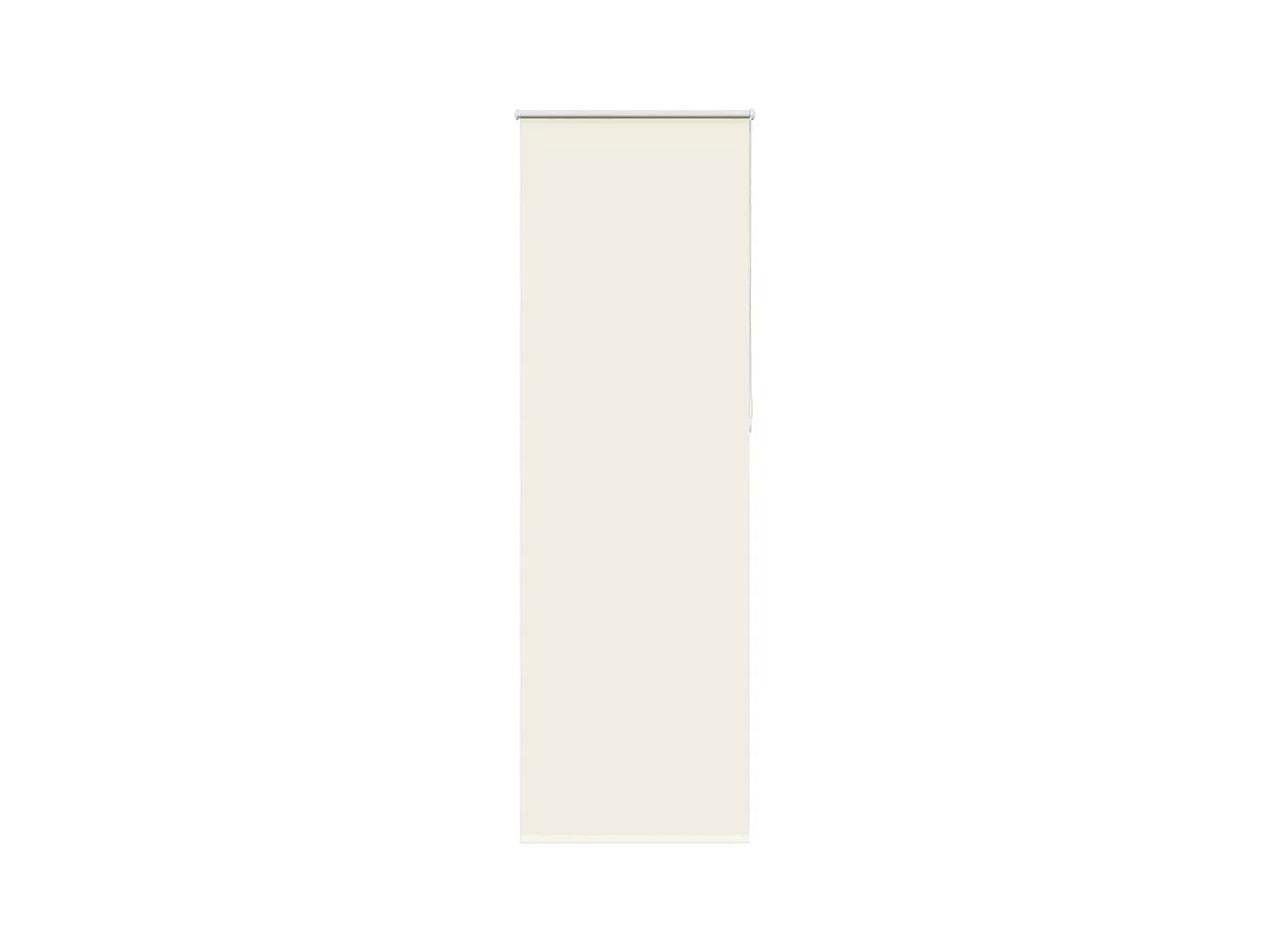 Store enrouleur occultant blanc cassé 85x210cm largeur du tissu