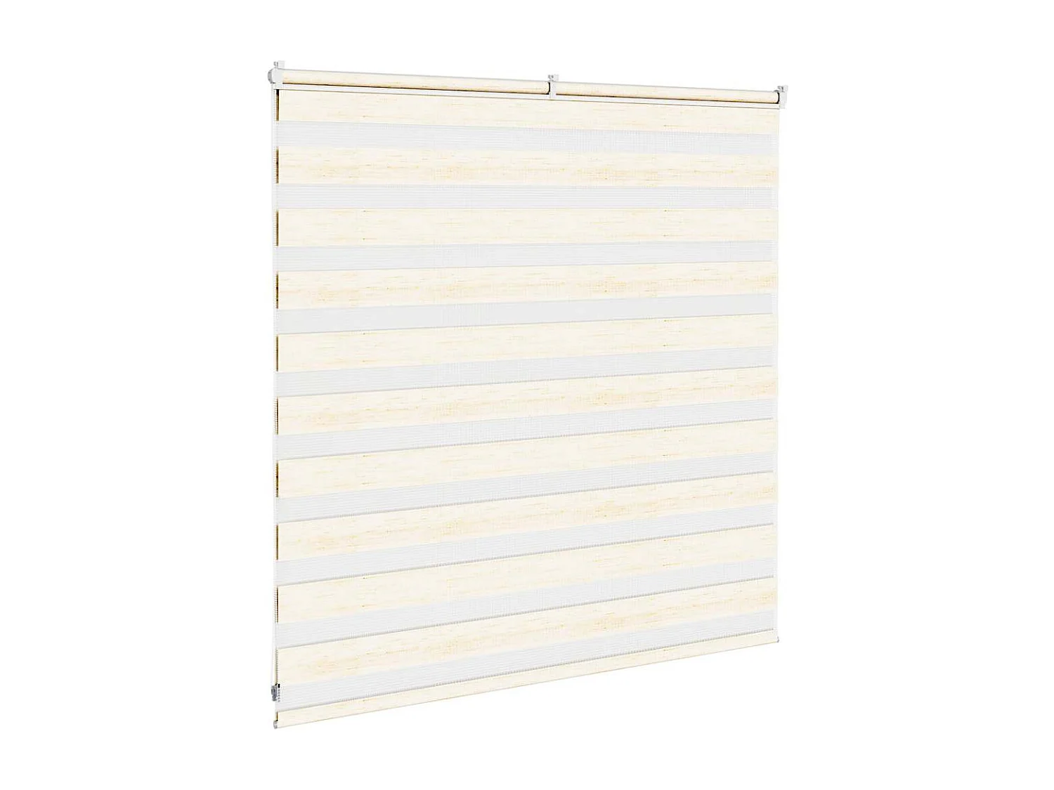 Store zèbre beige marbré largeur du tissu 145,9 cm polyester