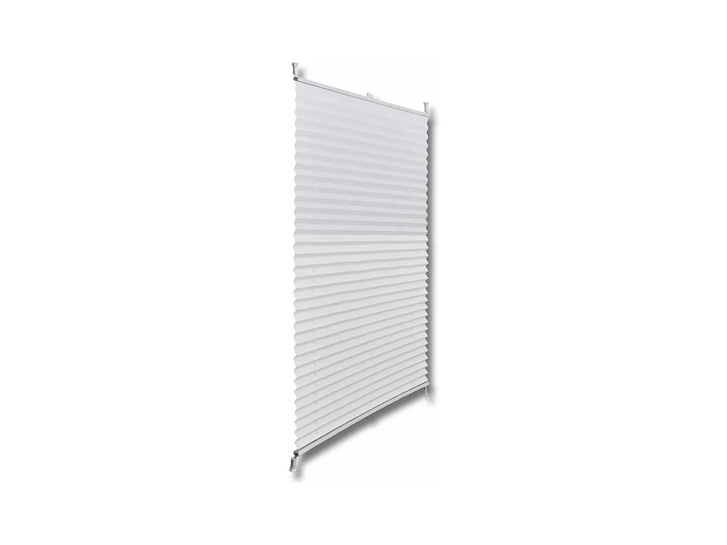Store plissé 70x150 cm Blanc