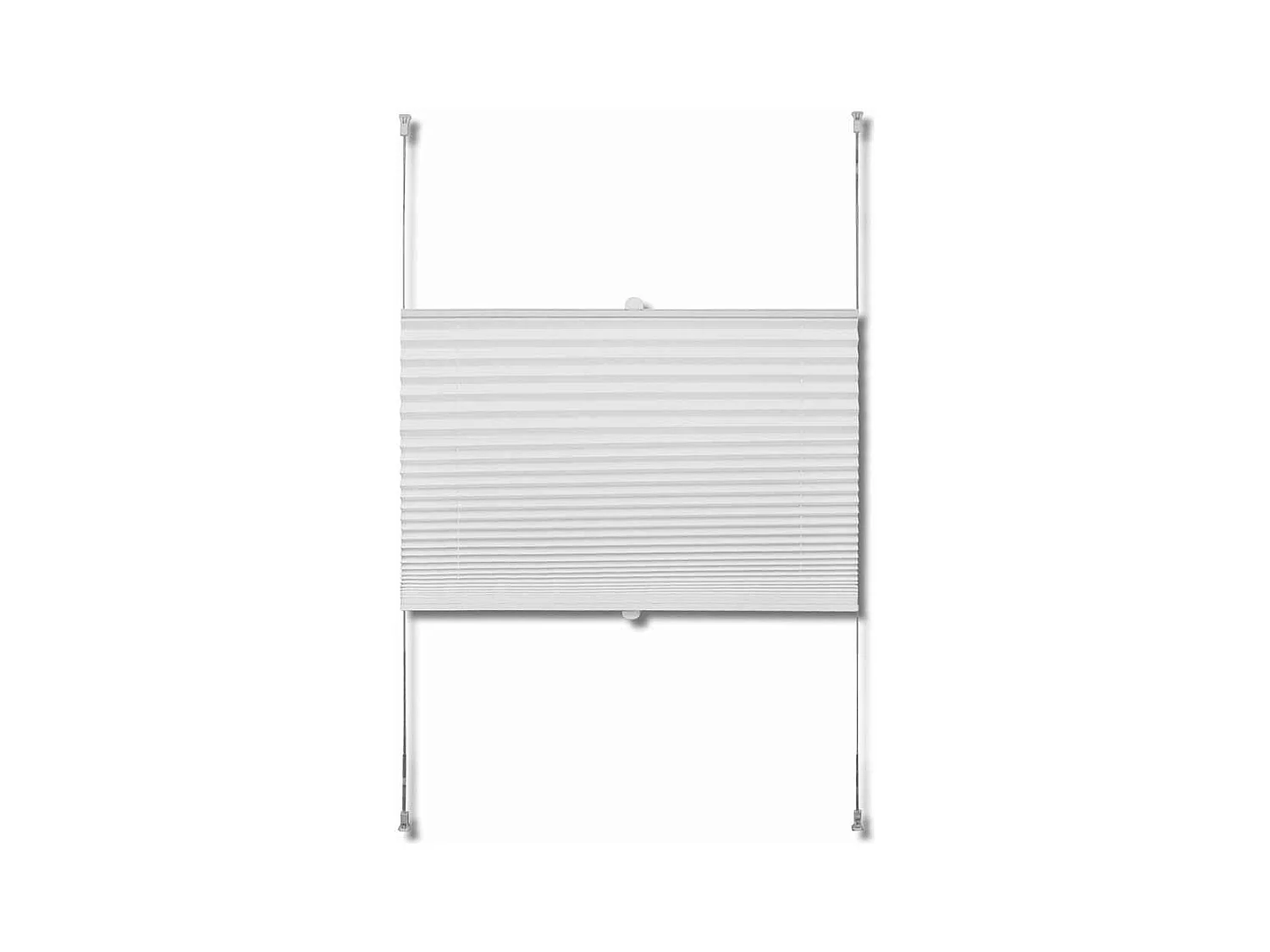 Store plissé 70x150 cm Blanc