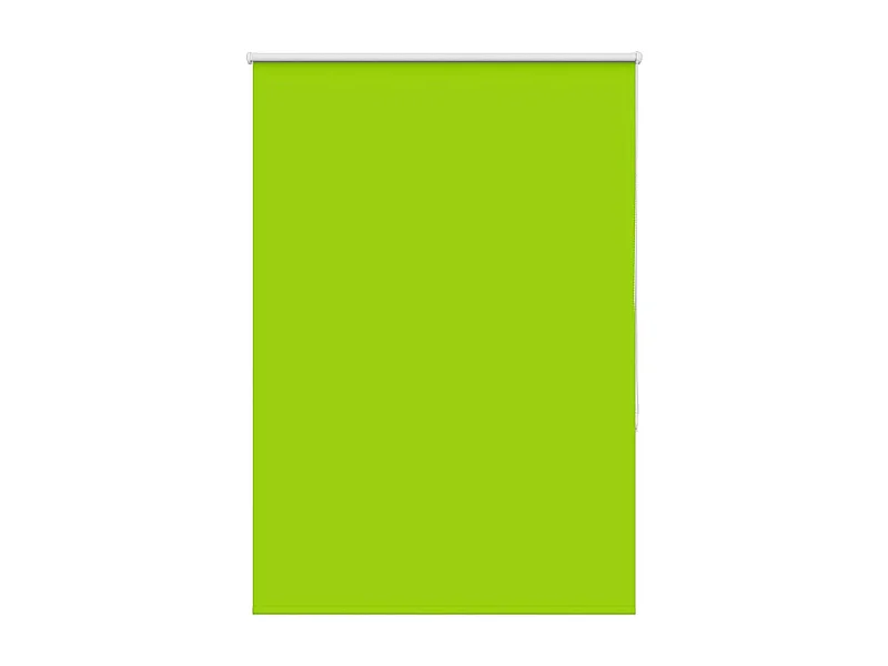 Estor Enrollable Opaco hojas verde 110x175cm Tela Ancho 105,7cm