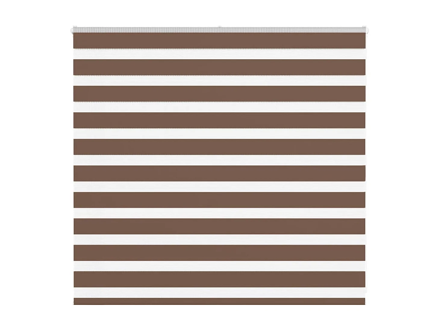 Store zèbre marron 165x100cm largeur du tissu 160,9cm polyester