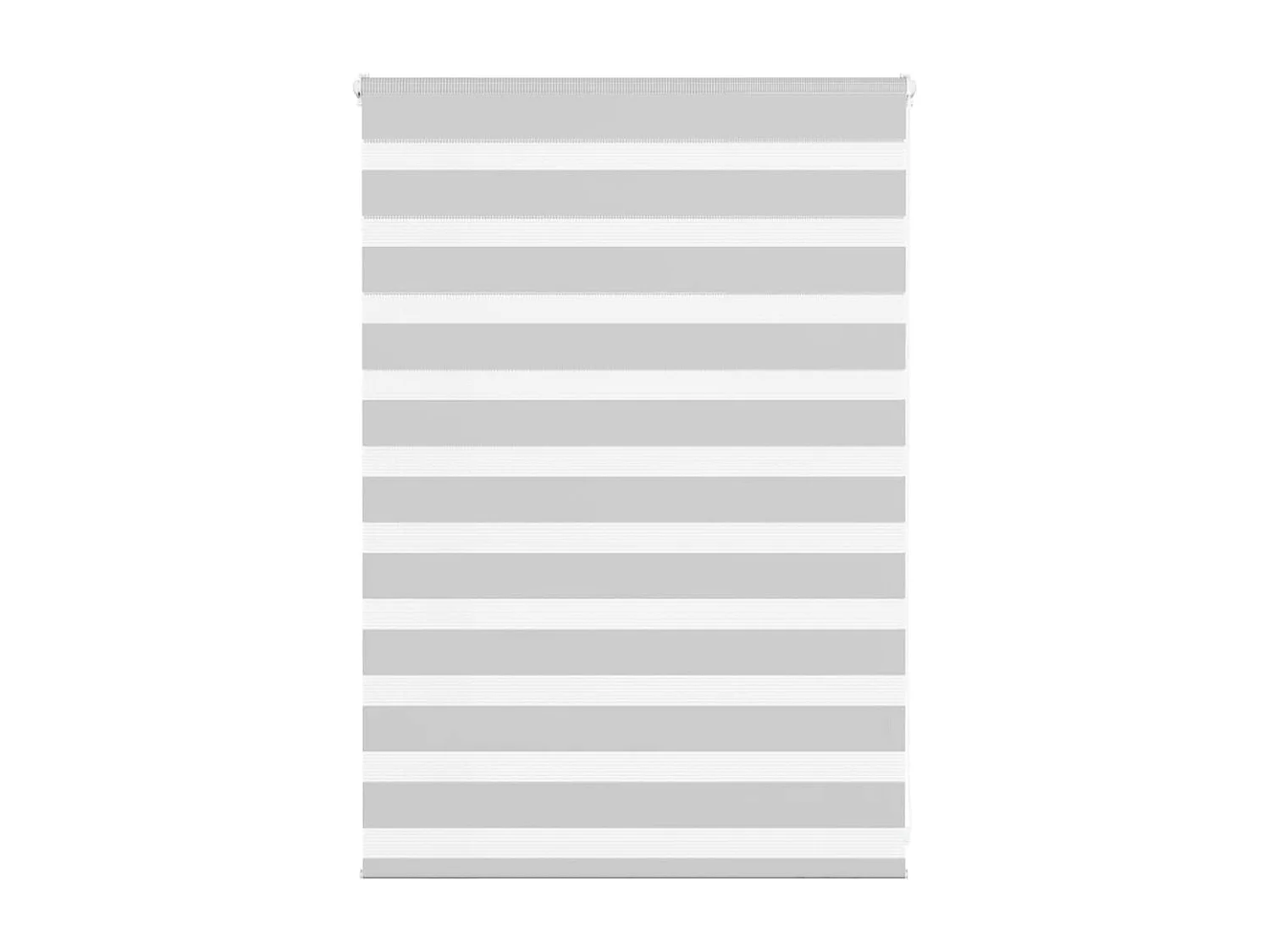 Store zèbre gris clair largeur du tissu 90,9 cm polyester