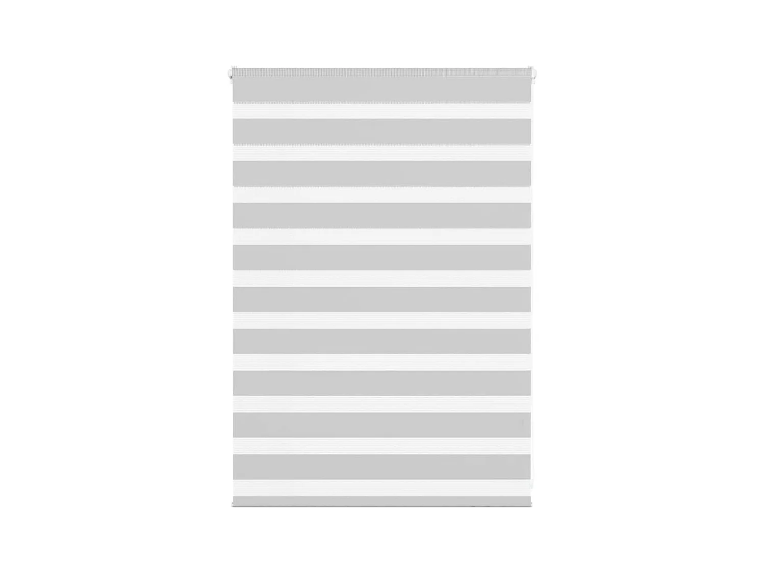 Store zèbre gris clair largeur du tissu 90,9 cm polyester