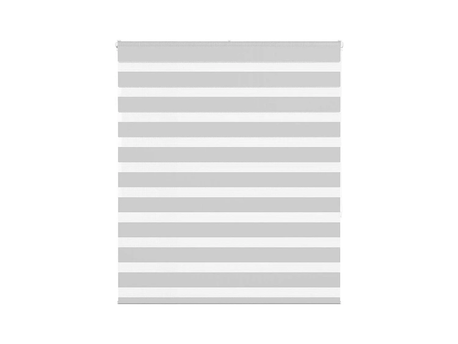Estor cebra gris claro 120x150cm tejido ancho 115,9cm poliéster