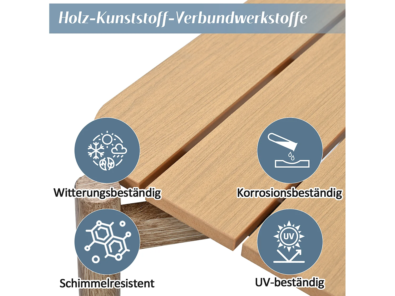 Zestaw mebli ogrodowych modułowych 5-osobowych ze stali ocynkowanej: 1 sofa 3-osobowa + 2 fotele + stoliki kawowe - Szary