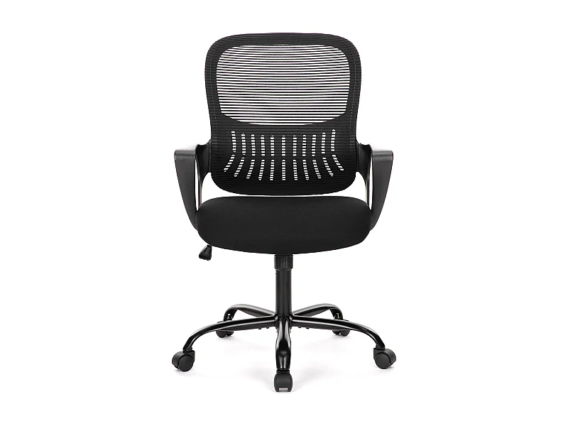 Chaise de bureau avec anneau de pied réglable,Chaise de bureau haute pour bureau debout,Chaises de bureau à hauteur de comptoir,Noir