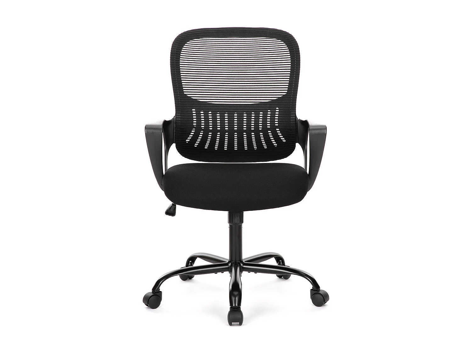 Chaise de bureau avec anneau de pied réglable,Chaise de bureau haute pour bureau debout,Chaises de bureau à hauteur de comptoir,Noir