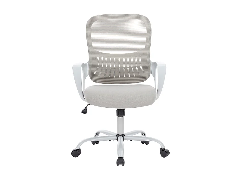 Chaise de bureau avec anneau de pied réglable,Chaise de bureau haute pour bureau debout,Chaises de bureau à hauteur de comptoir,Gris