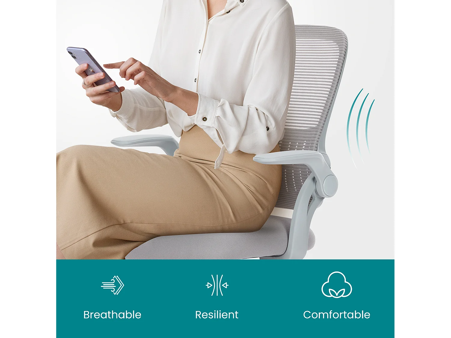 Chaise de bureau avec anneau de pied réglable,Chaise de bureau haute pour bureau debout,Chaises de bureau à hauteur de comptoir,Gris