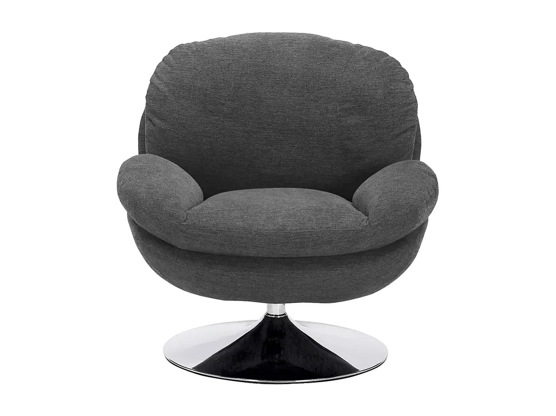 Sessel Brigitte/Stoffbezug/Anthrazit