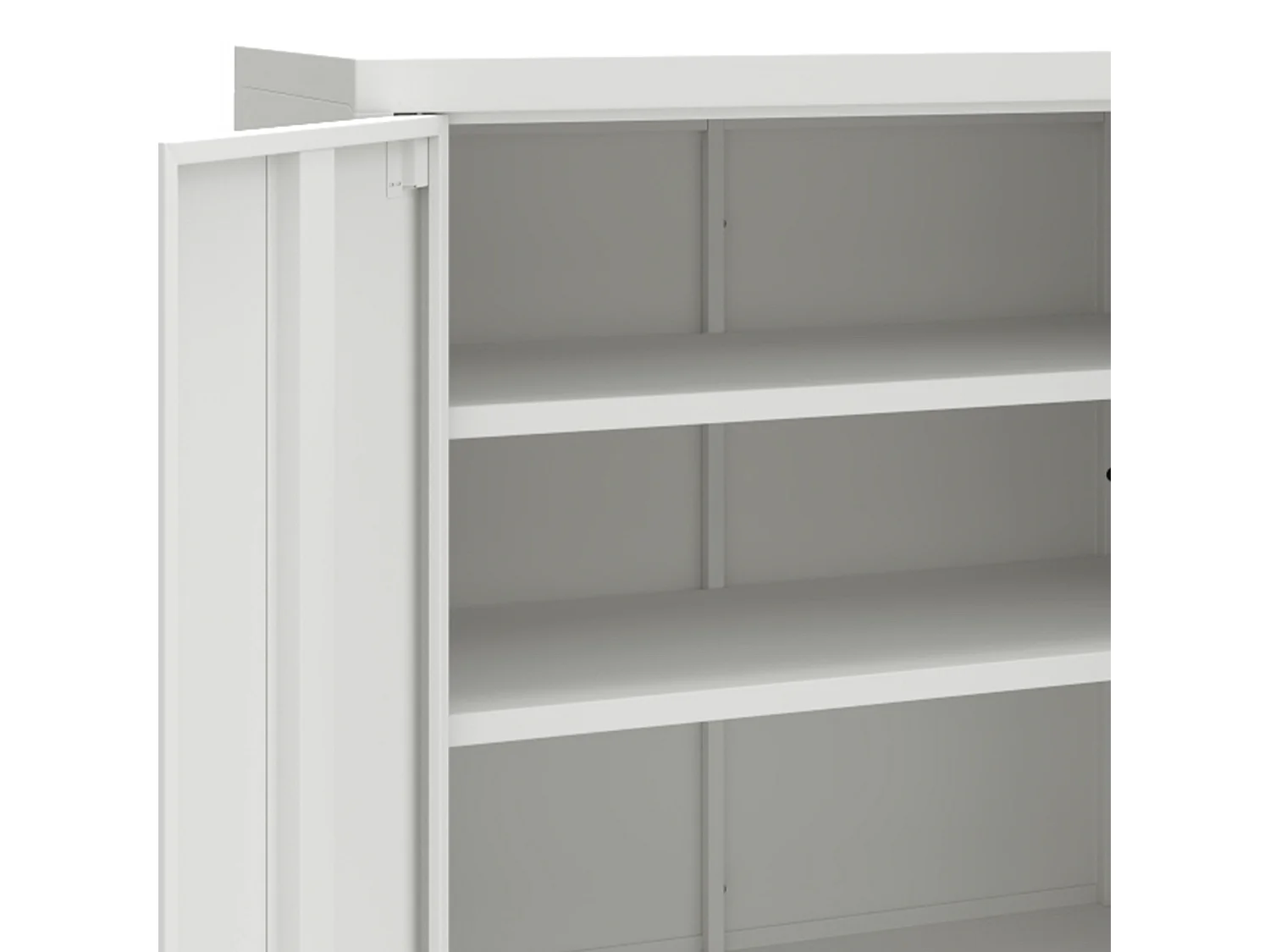 Caisson de classement à 3 tiroirs - verrouillable pour Format Lettre/légal/A4 - pour Bureau à Domicile - 3 tiroirs - Blanc