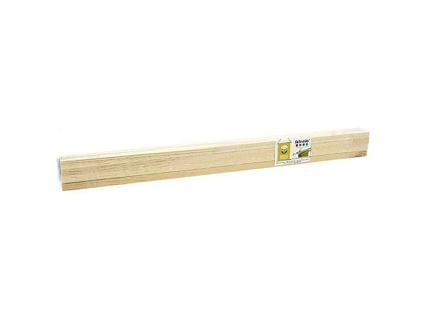 2 baguettes en bois pour affiche murale 32 cm