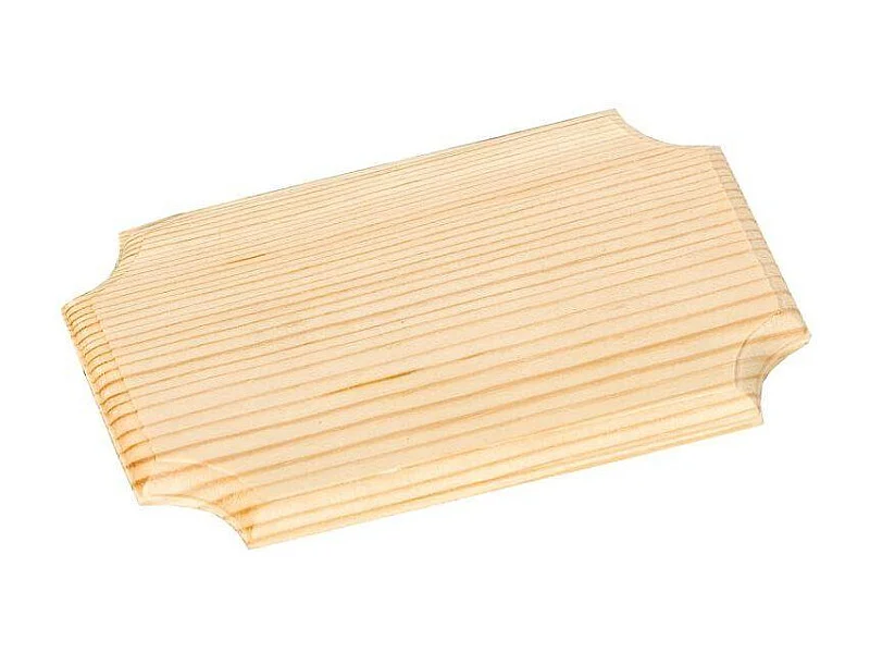 Placa de pared de madera para decorar 16 x 10 cm