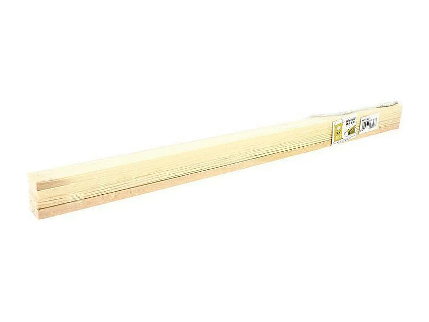 2 baguettes en bois pour affiche murale 44 cm