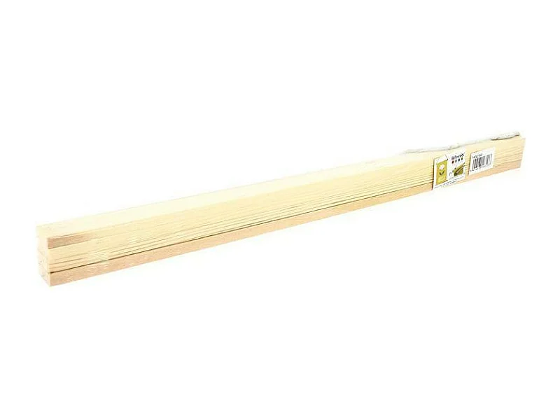 2 baguettes en bois pour affiche murale 44 cm