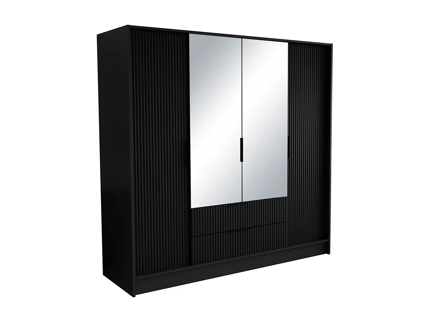 Armadio Norbert (200cm)/Nero