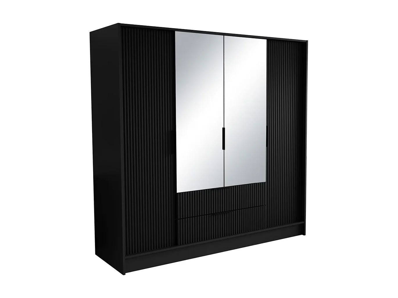 Armadio Norbert (200cm)/Nero