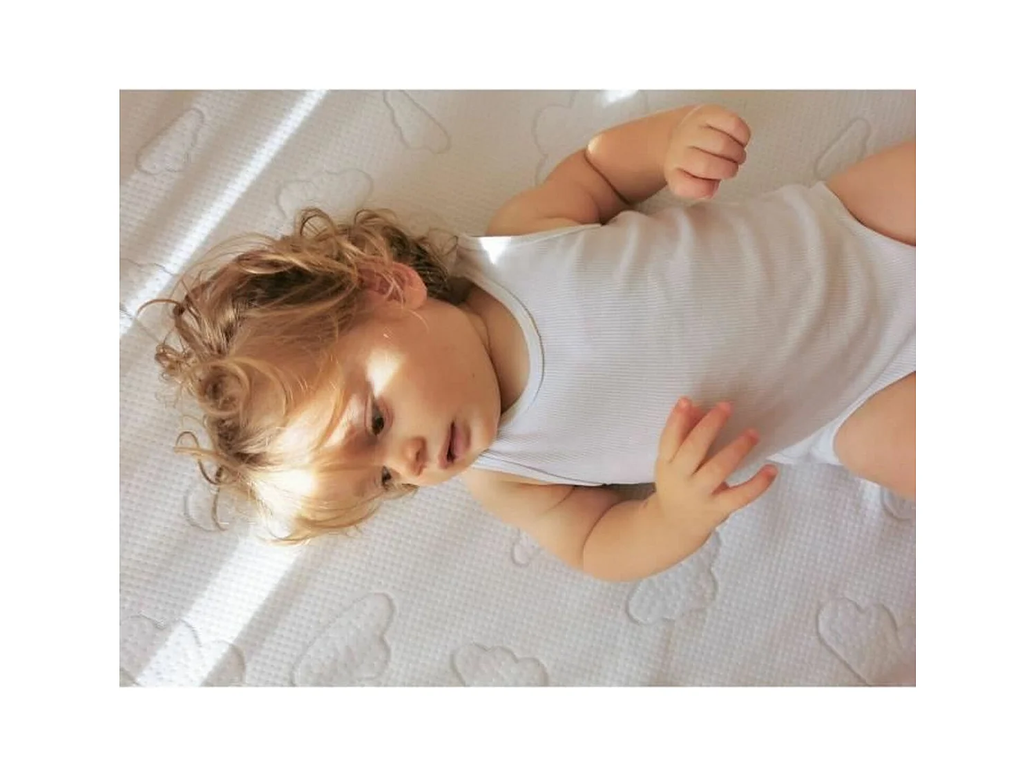 Colchón NUAGE - Funda desenfundable - 60 x 120 x 10 cm