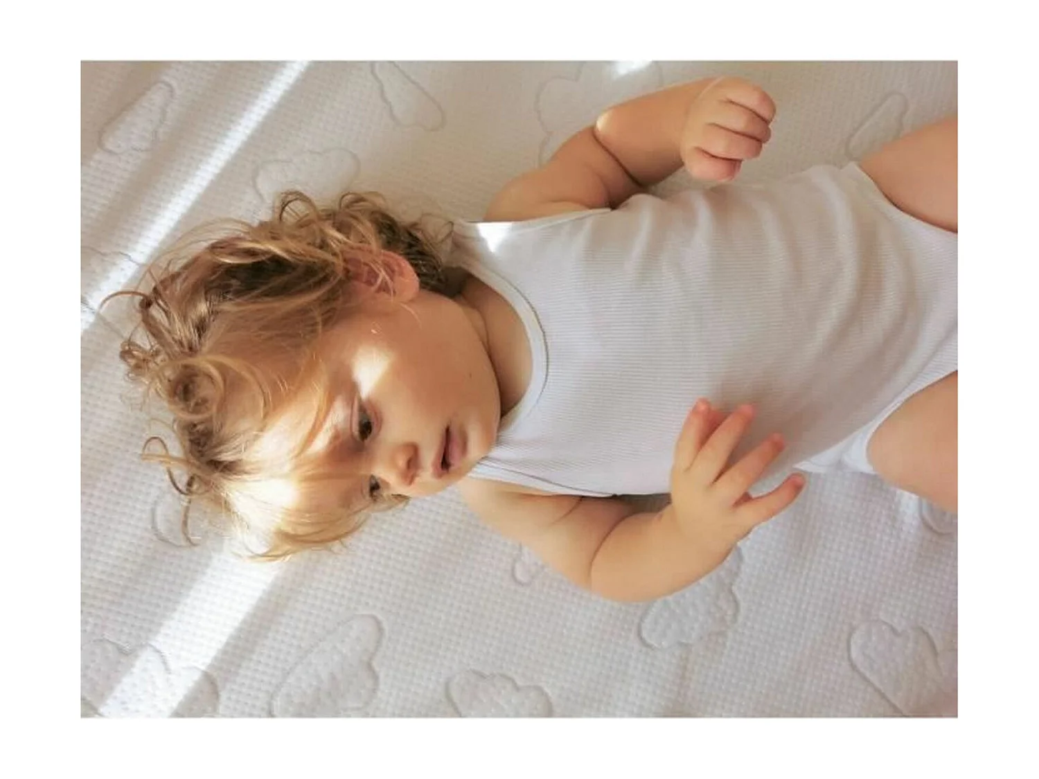 Matelas NUAGE - Déhoussable - 60 x 120 x 10 cm