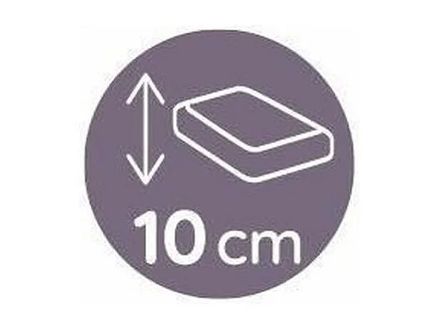 Matelas Climatisé 60 x 120 x 10 cm - Matelas Bébé - Climatisé