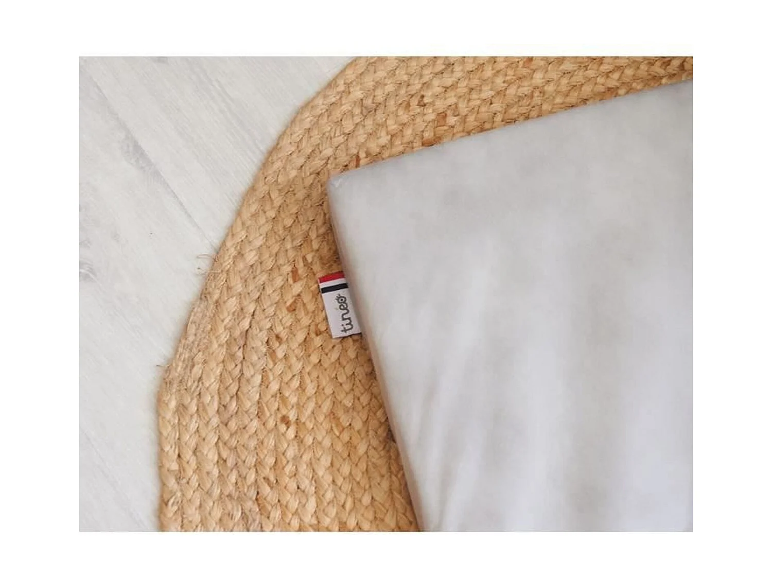 Matelas pliant bébé 2 parties 60 x 120 x 4 cm - couchage d'appoint, déhoussable