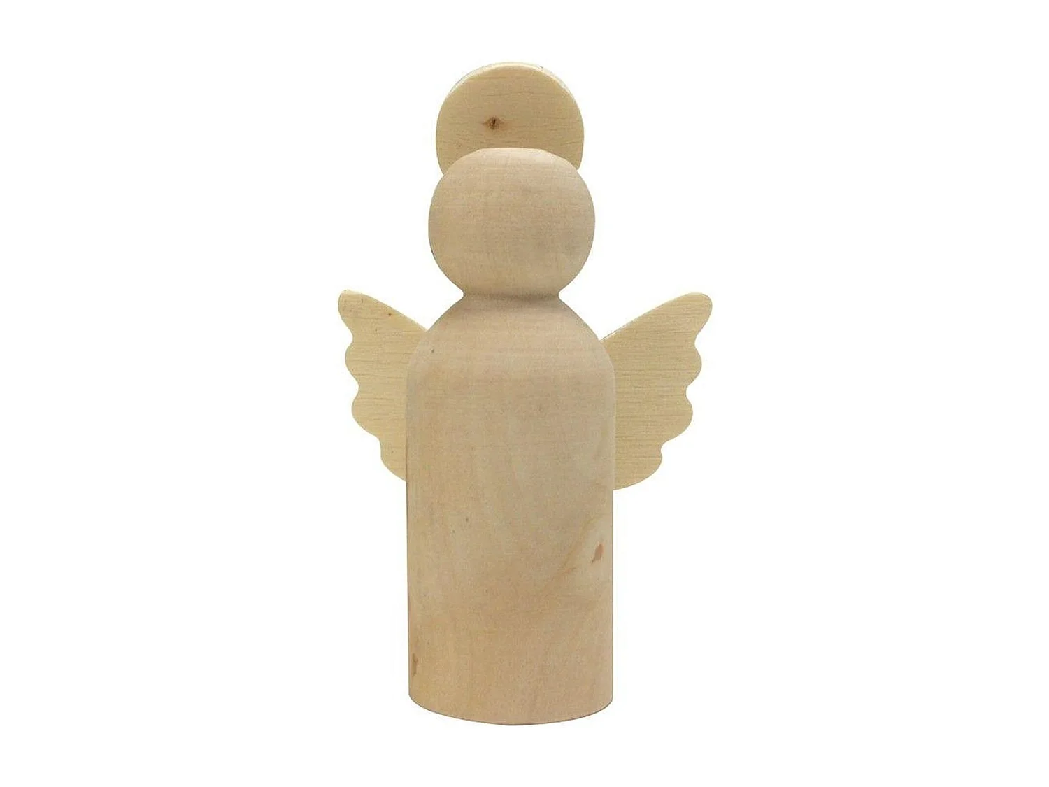 2 crèches en bois + pions 18 x 8 x 15 cm