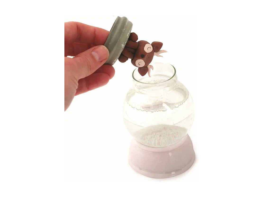 Zelfgemaakte sneeuwbol om te personaliseren - 10,3 x 8 cm