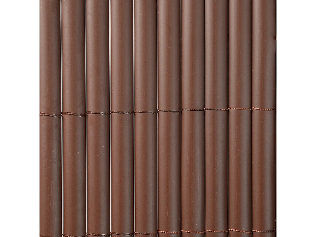 CAÑIZO PVC SIMPLE CARA PLASTICANE MARRÓN NORTENE 1X3 M