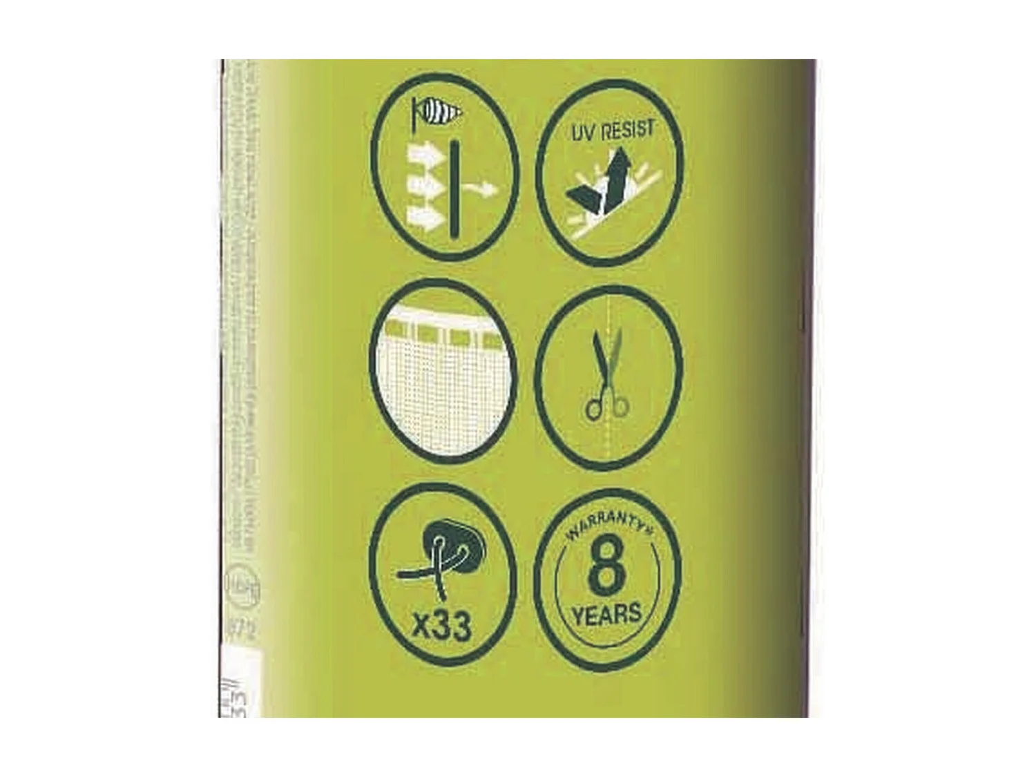 Malla de ocultación supratex 230 gr nortene 1X5 M