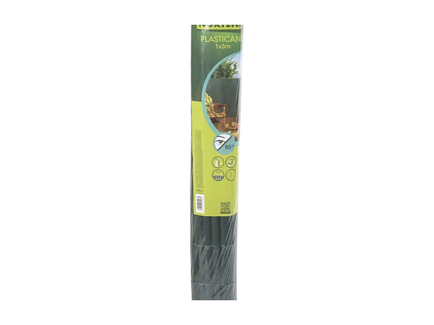CAÑIZO PVC SIMPLE CARA PLASTICANE VERDE NORTENE 1X3 M