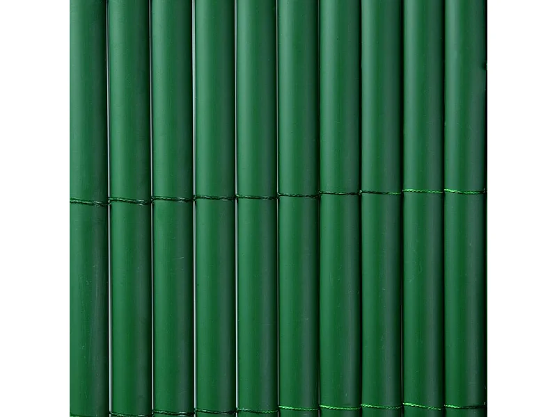 Cañizo pvc simple cara plasticane verde nortene 1X3 M