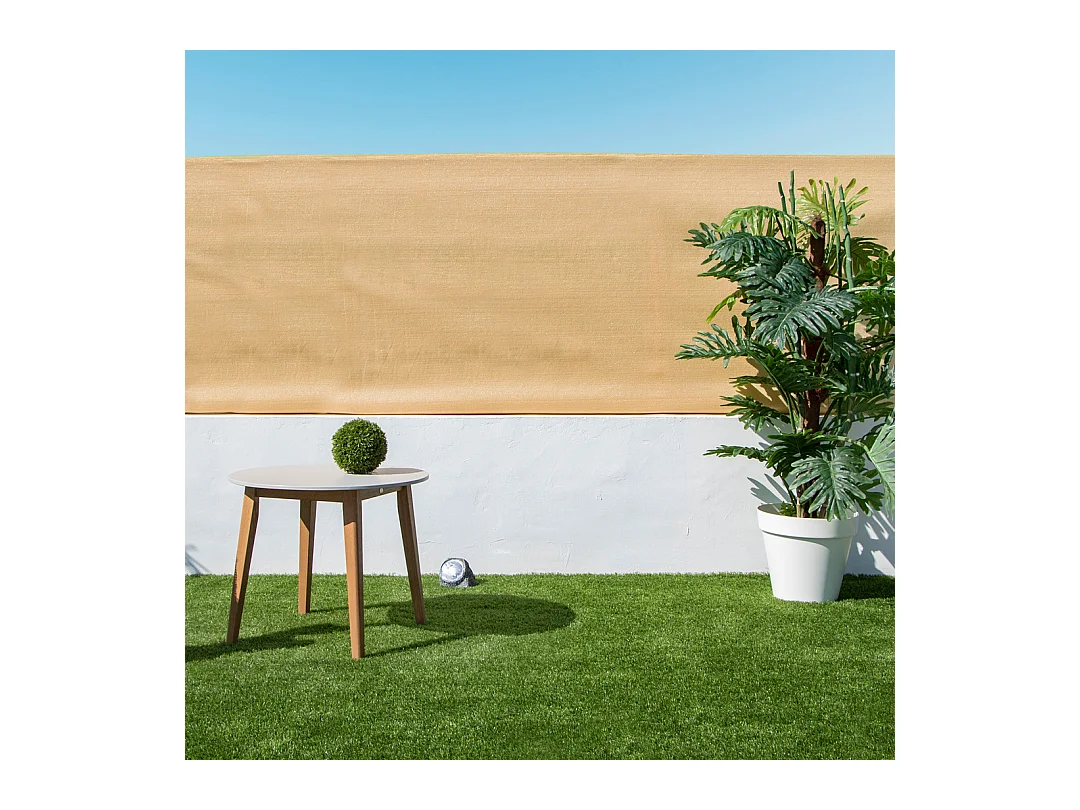 MALLA DE OCULTACIÓN RECYNET BASIC 70 GR ARENA NORTENE 2X10 M