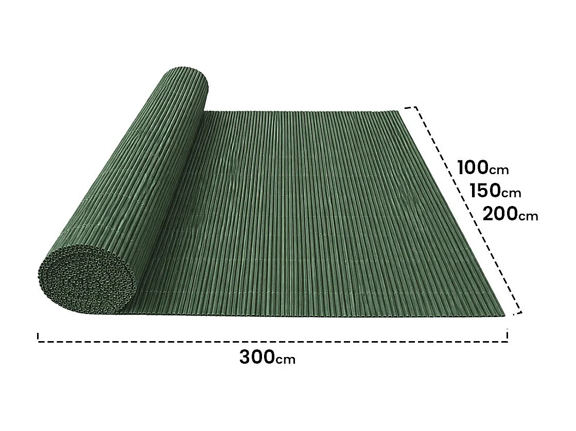Cañizo sintético fency wick verde nortene 1,5X3 M