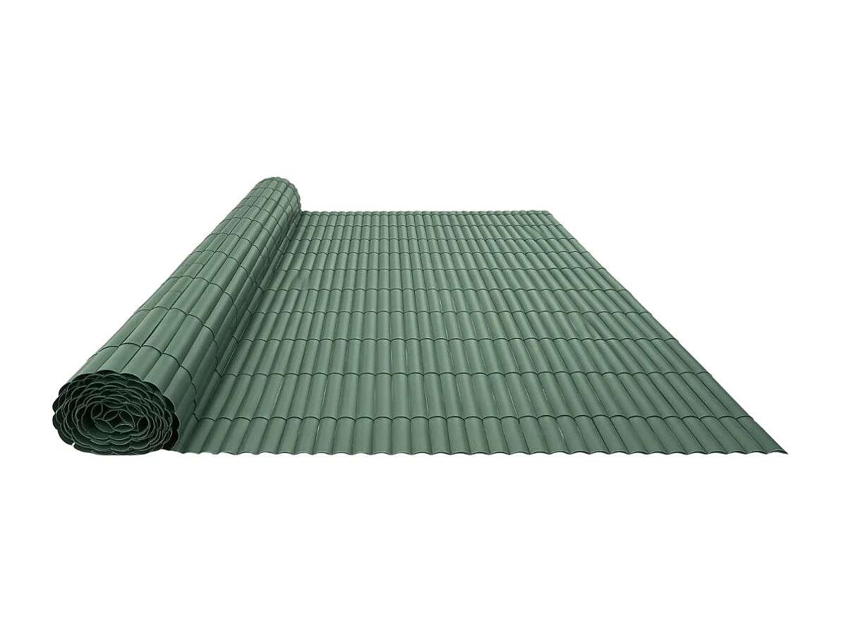 Cañizo pvc simple cara plasticane verde nortene 1,5X3 M