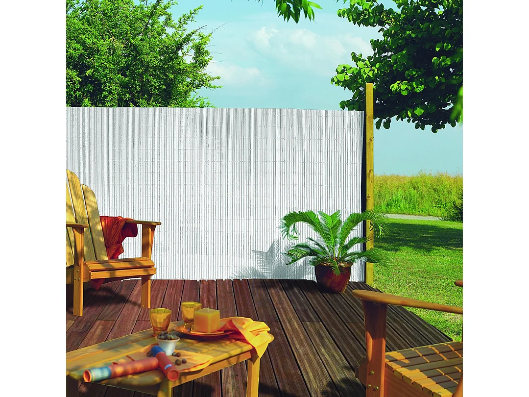 CAÑIZO PVC SIMPLE CARA PLASTICANE BLANCO NORTENE 1,5X3 M