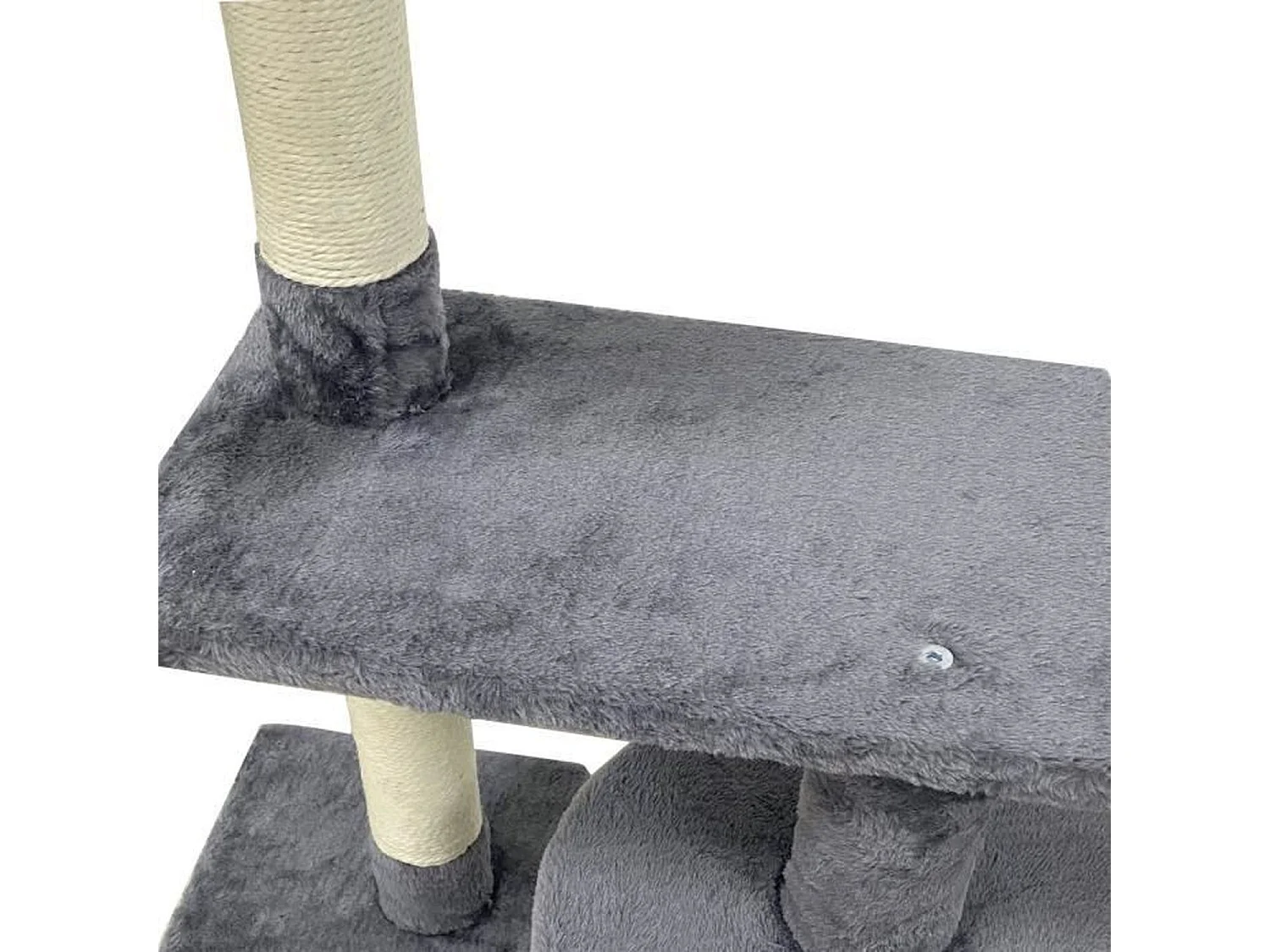 Kattenboom 40 x 40 x 114 cm - Grijs