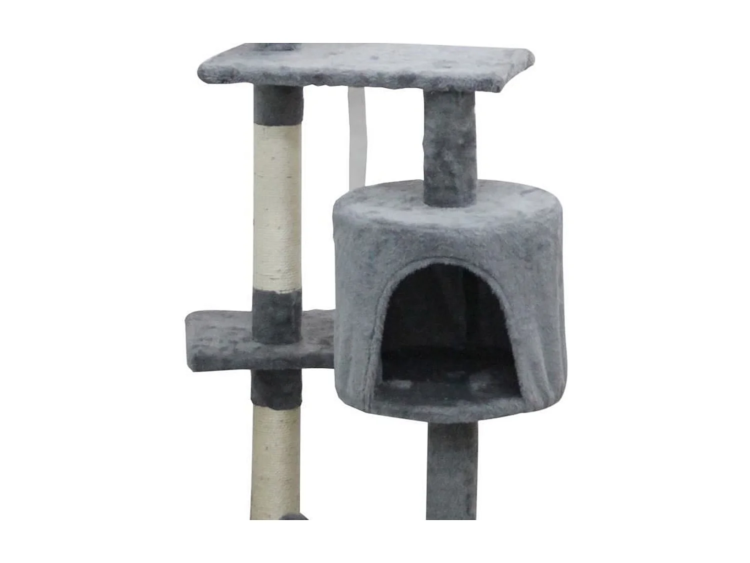 Kratzbaum 40 x 40 x 114 cm – Grau