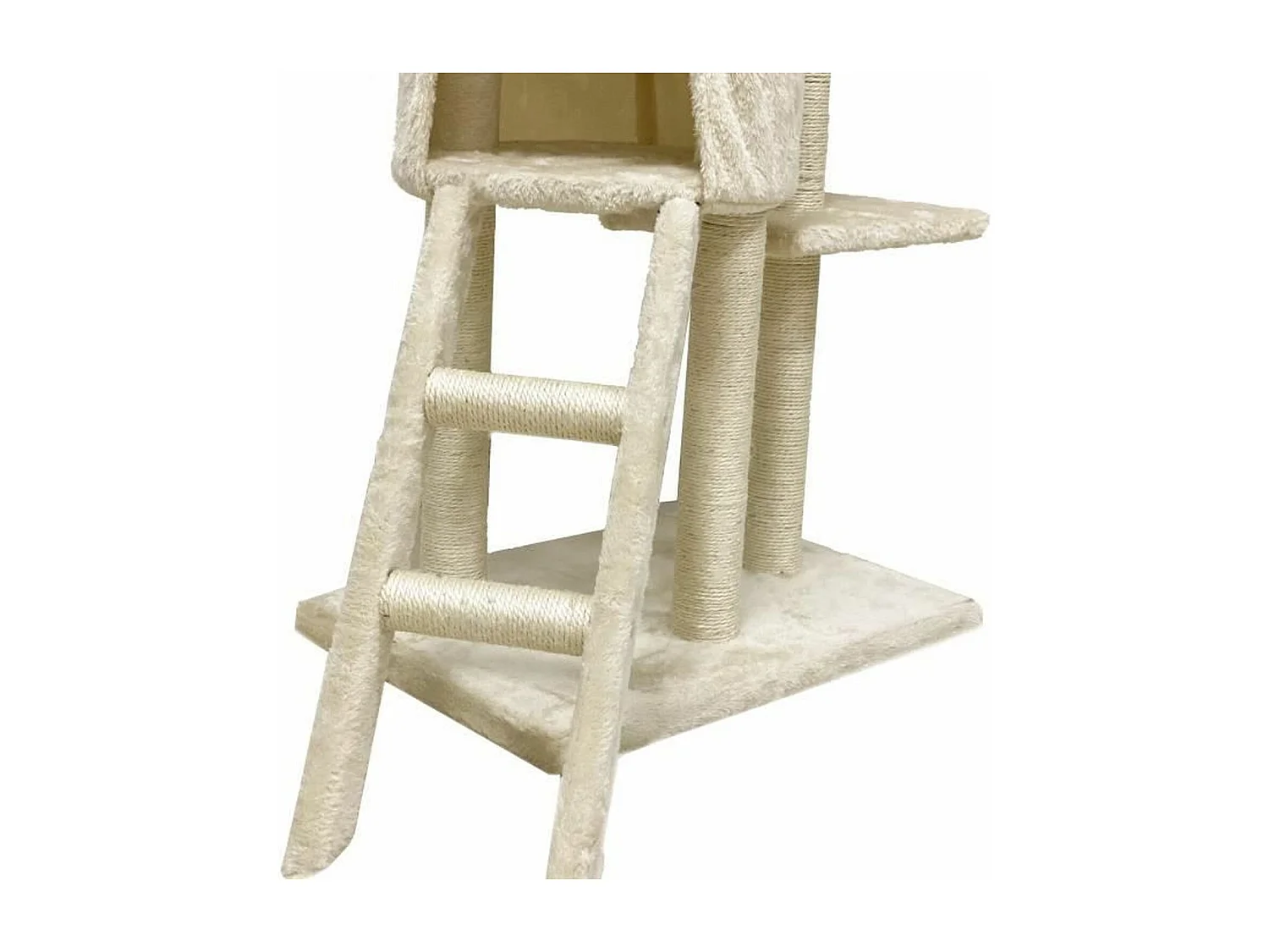 Arbre à chat beige 79 x 34 x 138 cm