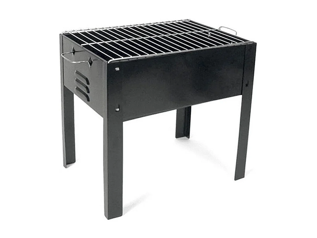 BARBACOA CON PARRILLA NEGRO 35X24X35 CM