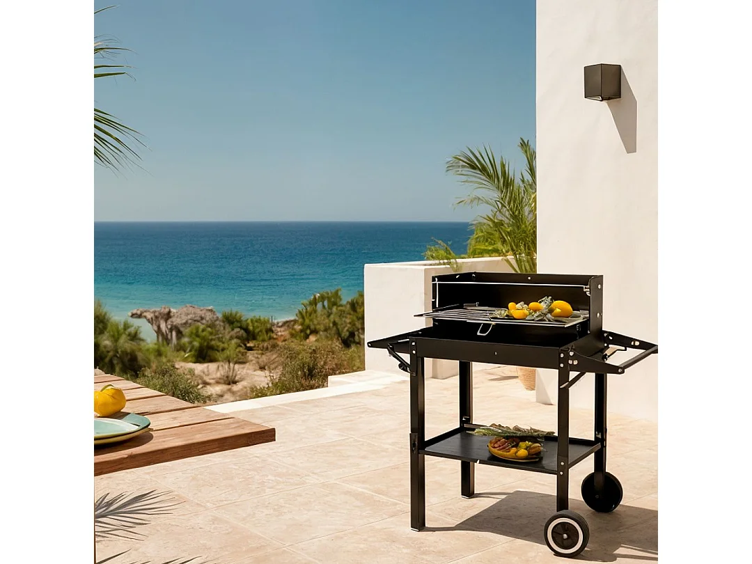 BARBACOA CARRO 81X27X87 CM