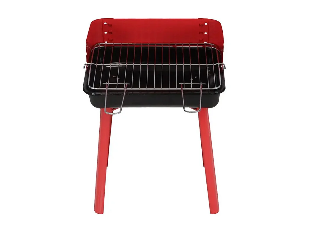 Barbacoa parrilla rojo 35x28x44 cm 28X35X44 CM