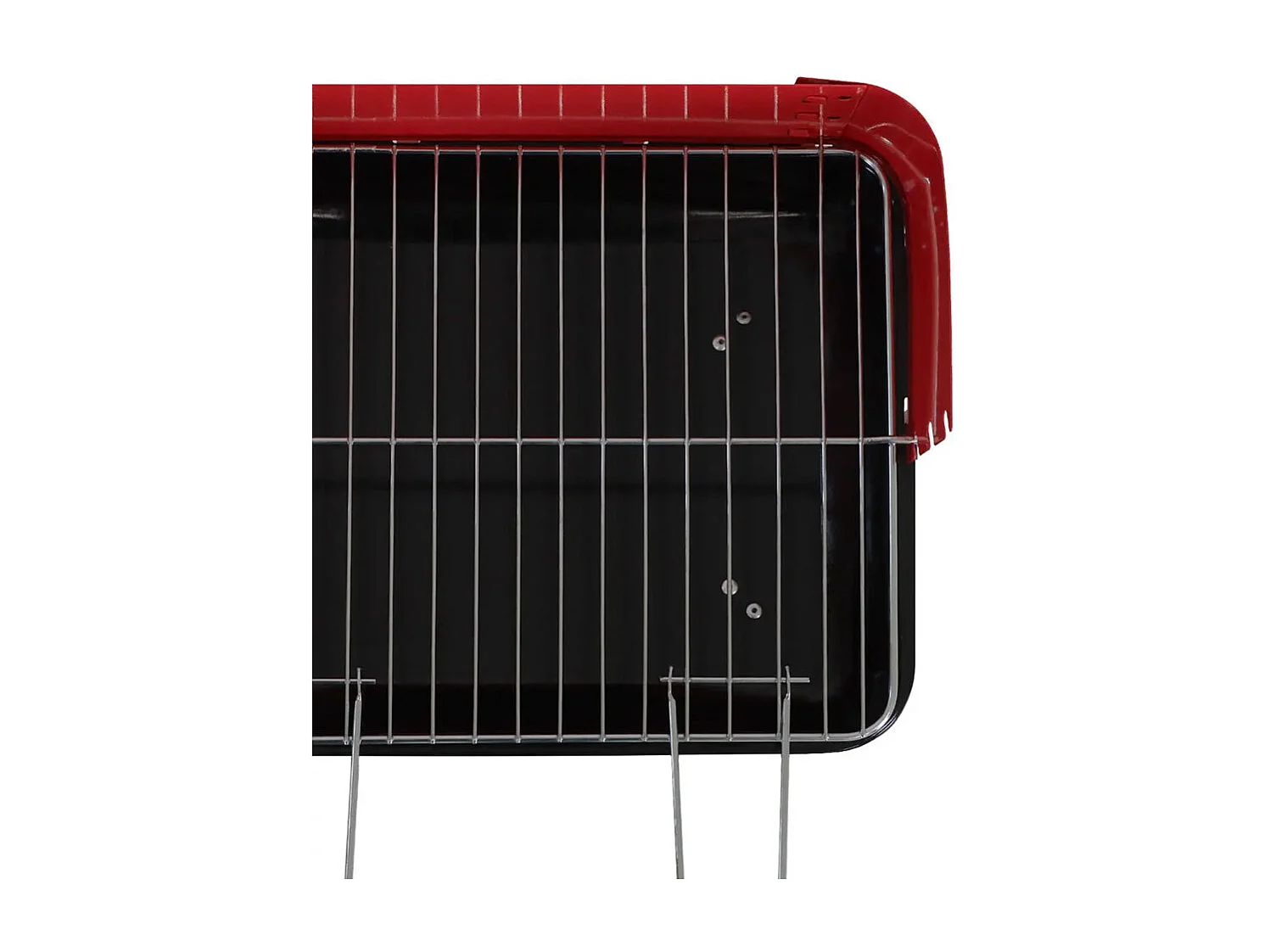 Barbacoa parrilla rojo 35x28x44 cm 28X35X44 CM